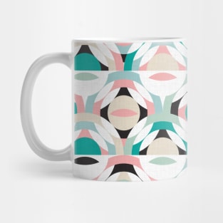 Pastel Geometry / Modern Shapes Mug